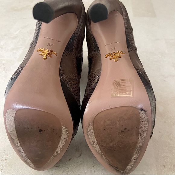 Prada platform ankle boot - Picture 6 of 8